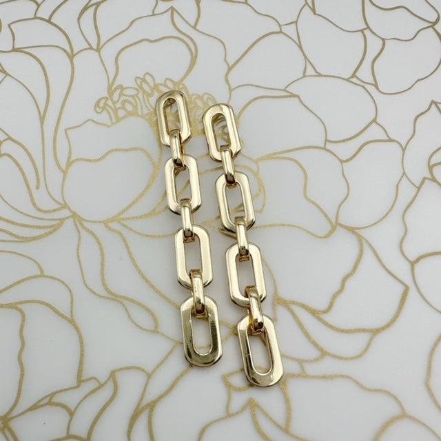 Chain Drop Earrings - Two Colors