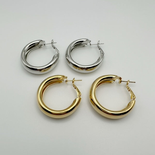Classy Hoops - 2 Colors