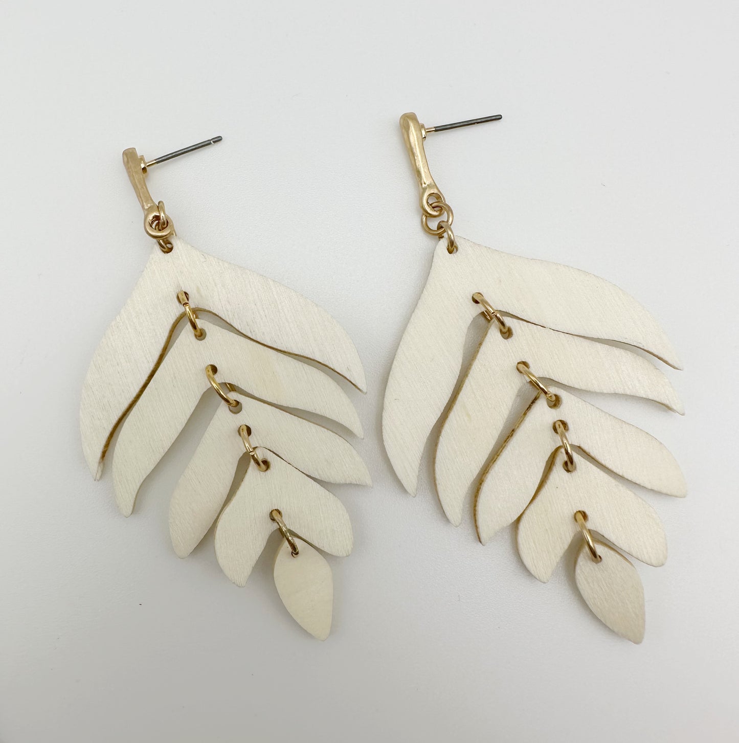 Leaf Earrings - 4 Colors