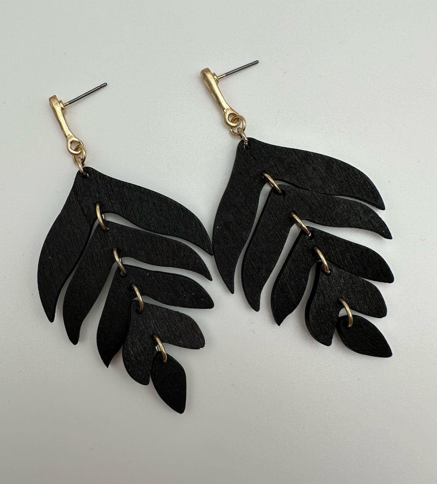 Leaf Earrings - 4 Colors