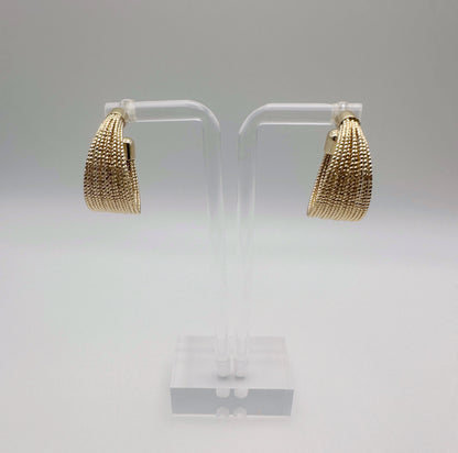 Hoop Line Earrings - Two Colors
